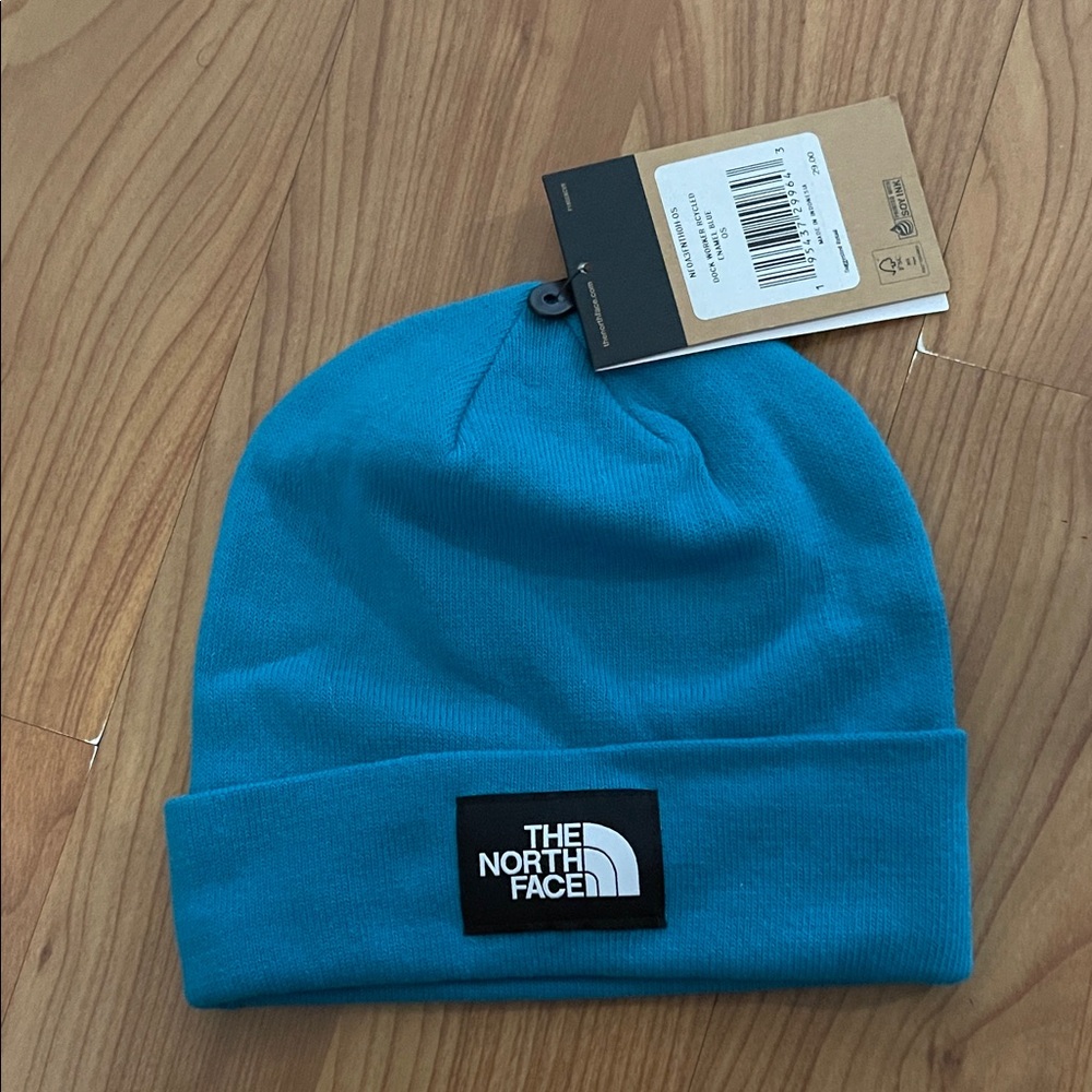The North Face Blue Beanie